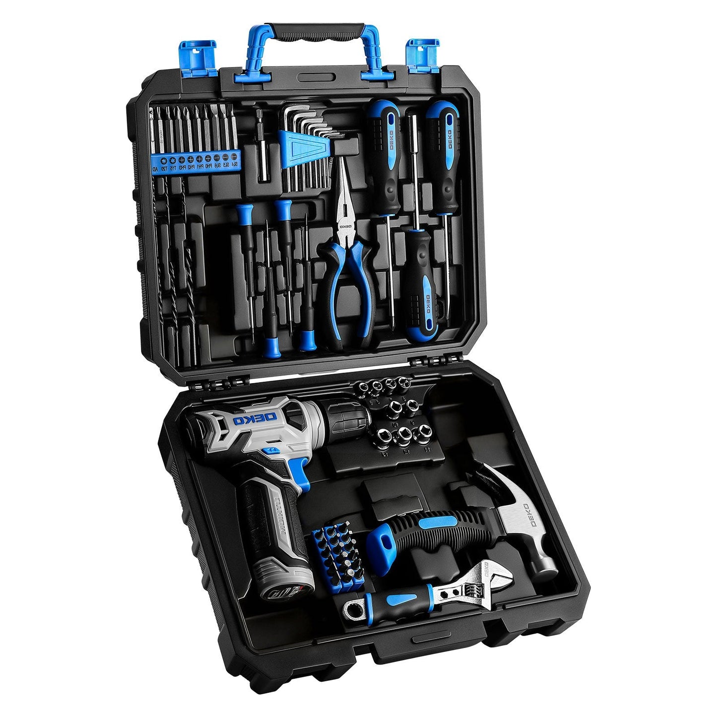 119/151 PCS Cordless Drill Tool Set 8V USB-C Rechargeable with LED – Lightweight All-in-One Home Repair Kit for Women, DIY, Garden & Furniture Assembly, 6 Colors, Great Gift