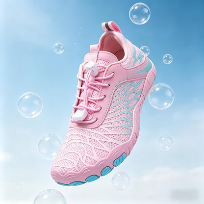 Women's Barefoot Hiking Shoes – Lightweight Breathable Outdoor Sports Shoes for Trail, Beach & Everyday Wear, Fashionable Minimalist Design, Non-Slip Sole, Available in Multiple Colors, Sizes US 6-11