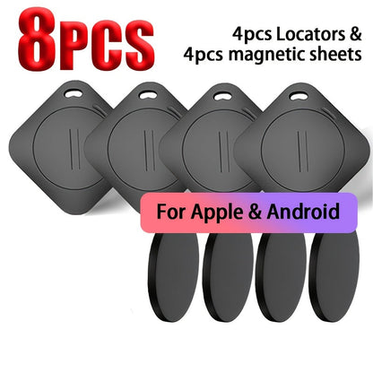 GPS Tracker for Cars Kids Pets Real-Time Portable Location Tracking Device Global Coverage App Alerts Anti-Lost for Keys Wallets Dogs Cats Child – Compact Magnetic Mini Tracker Velora