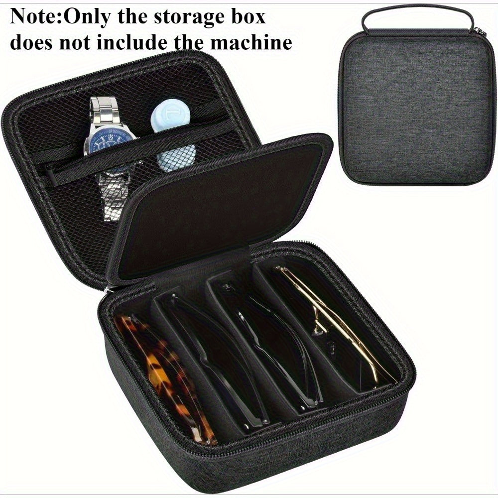 Travel Sunglasses Organizer Case for Multiple Pairs – Multi-Slot Eyeglasses Storage Holder Bag for Men & Women, Portable Hard Shell Sunglasses Box for Home & Travel, 2 to 10 Slots Available