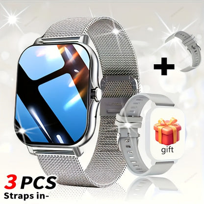 Full Touch Smartwatch 1.83" TFT Large Screen – Wireless Calling, Message Reminders, Email Display, Location Navigation, Remote Camera, Music Player, USB Charging, Gift for Family & Friends