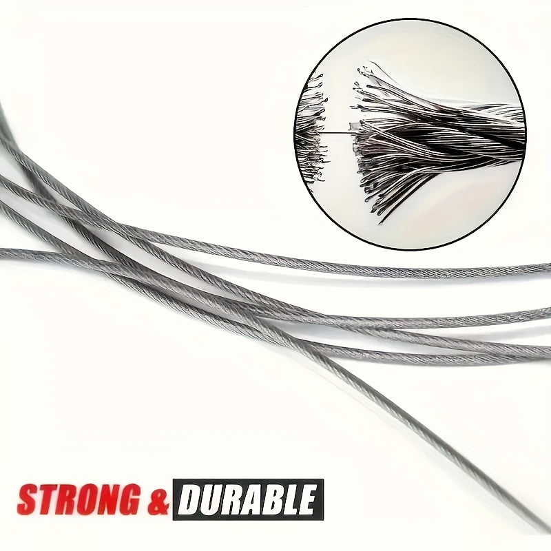 Heavy Duty Dog Tie-Out Cable 250lb with Reflective Design & Stainless Steel Swivel Hook – Tangle-Free Leash for Large Dogs – Yard, Outdoor & Camping – 30"/50ft/177" Options – Velora