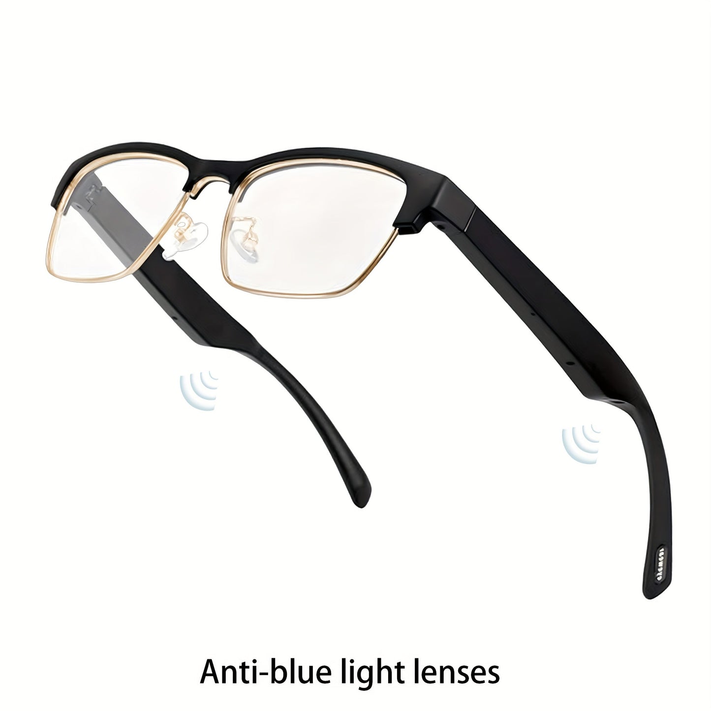 AI Smart Glasses with Real-Time 160-Language Translation, GPT Chat Assistant, Bluetooth 5.2 Audio, Hands-Free Calling, Music Playback, Photochromic & Anti-Blue Light Lenses – Unisex Wearable Tech