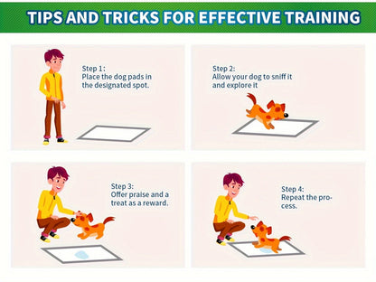 Disposable Dog Pee Pads Large – Upgraded Odor Control & Leak-Proof Puppy Training Pads, Super Absorbent Potty Pads for Housebreaking, 120 Count 22"x22" / 50 Count 30"x36" / 40 Count 36"x36"