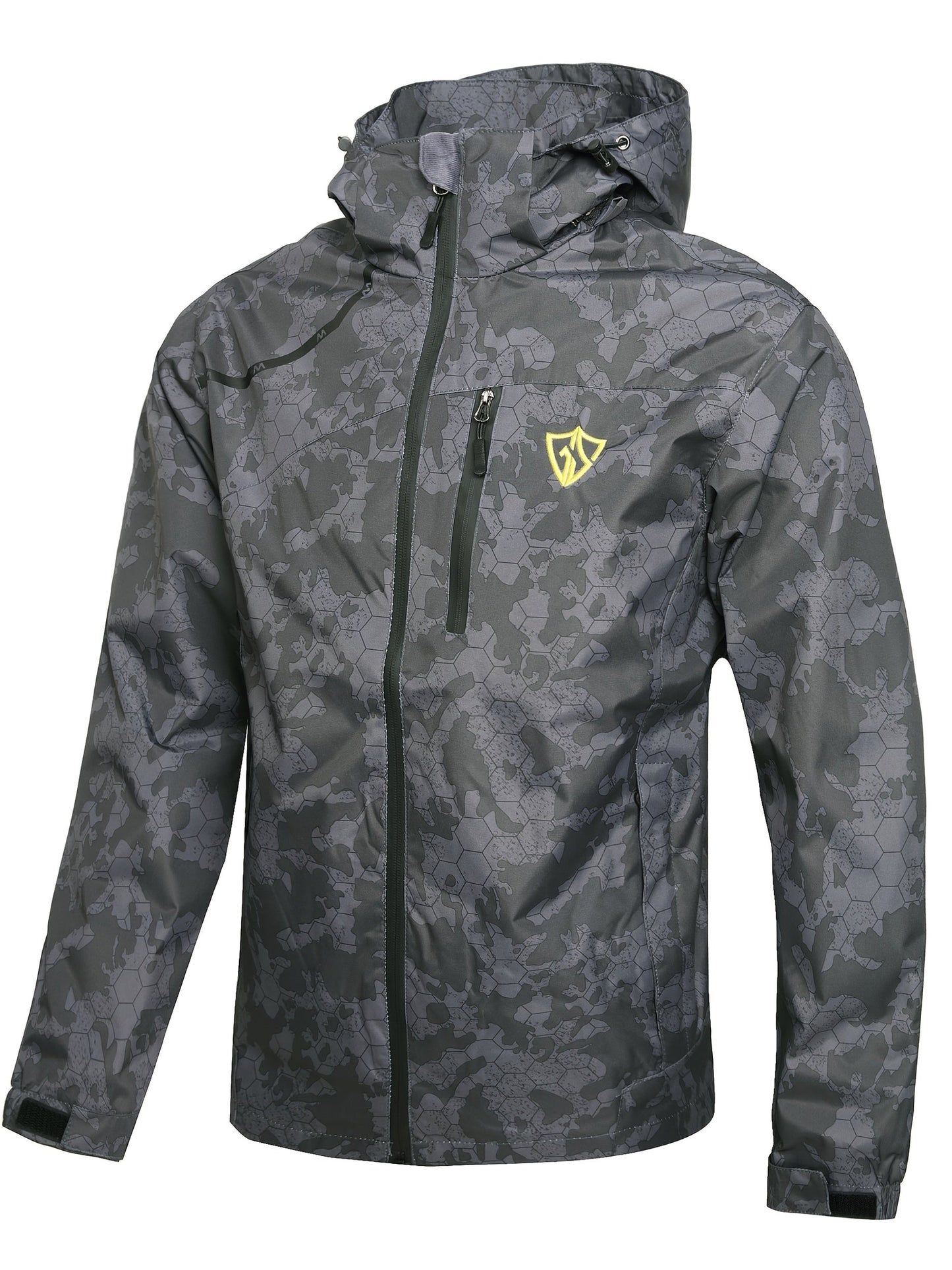 Men's Waterproof Windproof Rain Jacket with Hood – Lightweight Packable Raincoat for Hiking Outdoor Travel S-XXXL Multiple Colors