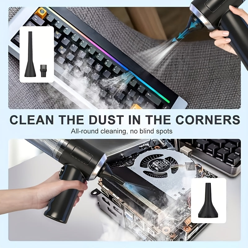 9000PA Cordless Car Vacuum Cleaner – Rechargeable Portable Handheld Vacuum for Car Interior, Pet Hair & Crumbs, Ultra-Lightweight for Home & Auto Daily Use