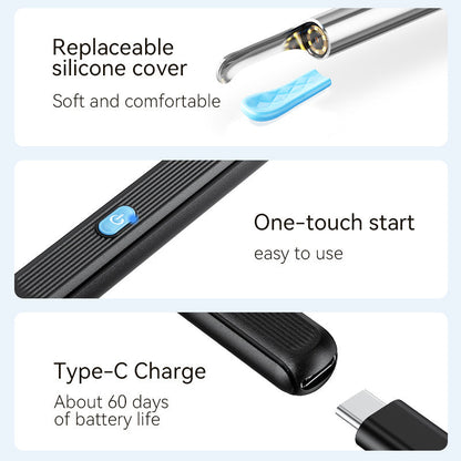 Ear Wax Removal Camera Kit 1080P HD Wi-Fi – Ear Cleaning Tool with 6 Spoons Tweezers Rechargeable Otoscope for iPhone Android Ear Care