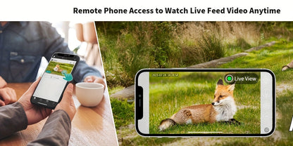 4G LTE Solar Trail Camera 4K Live View Night Vision 0.2s Trigger Remote Phone Access Motion Detection Wide Angle Wireless Game Camera for Deer Hunting Wildlife