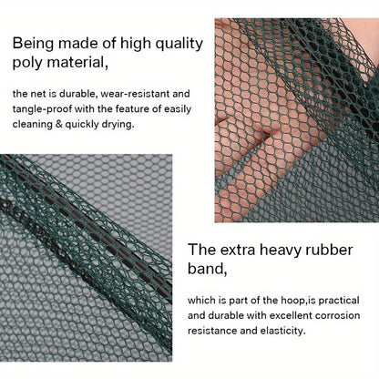 Foldable Telescoping Fishing Landing Net with Aluminum Alloy Frame – Extendable Handle 21.7–75 Inch for Bass, Trout & Fly Fishing, Professional Portable Collapsible Fish Net