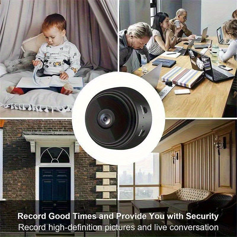 1080P WiFi Security Camera Wireless Indoor Outdoor 2.4G 5G Dual Band Wide Angle Night Vision Remote Monitoring with Battery Multi-Pack 2 4 5 9 12 Cameras Home Security System