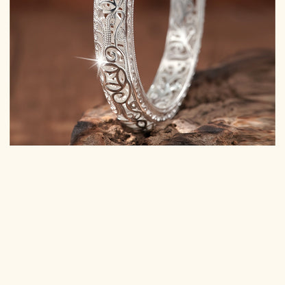 S999 Pure Silver Bangle Bracelet for Women – Solid Closed-End Cuff, High-Purity Fine Silver Jewelry, Elegant Shining Fashion Accessory, Perfect Birthday & Anniversary Gift for Her