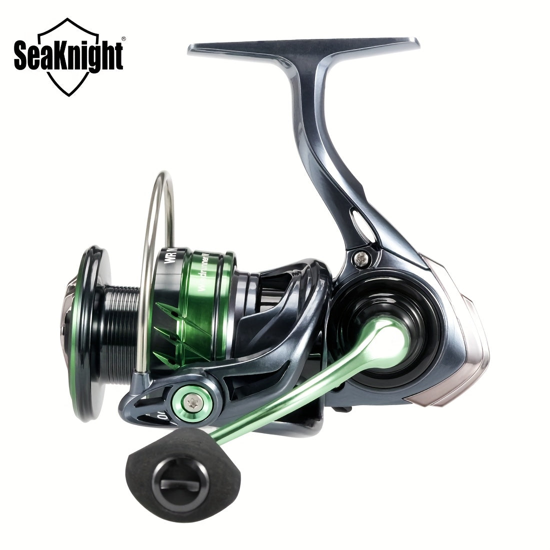 SeaKnight WR Series Spinning Fishing Reel – 9+1BB, 5.2:1 Gear Ratio, 13kg/28lbs Max Drag, 3 Carbon Plate Brake, Aluminum & Stainless Steel, Freshwater Saltwater Reel