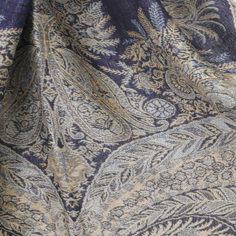 Phoenix Tail Paisley Pashmina Scarf – Thick Warm Wrap Shawl for Women, Luxurious Soft Fabric in 17 Vibrant Colors, Versatile for Formal Events, Everyday Wear & Gifting
