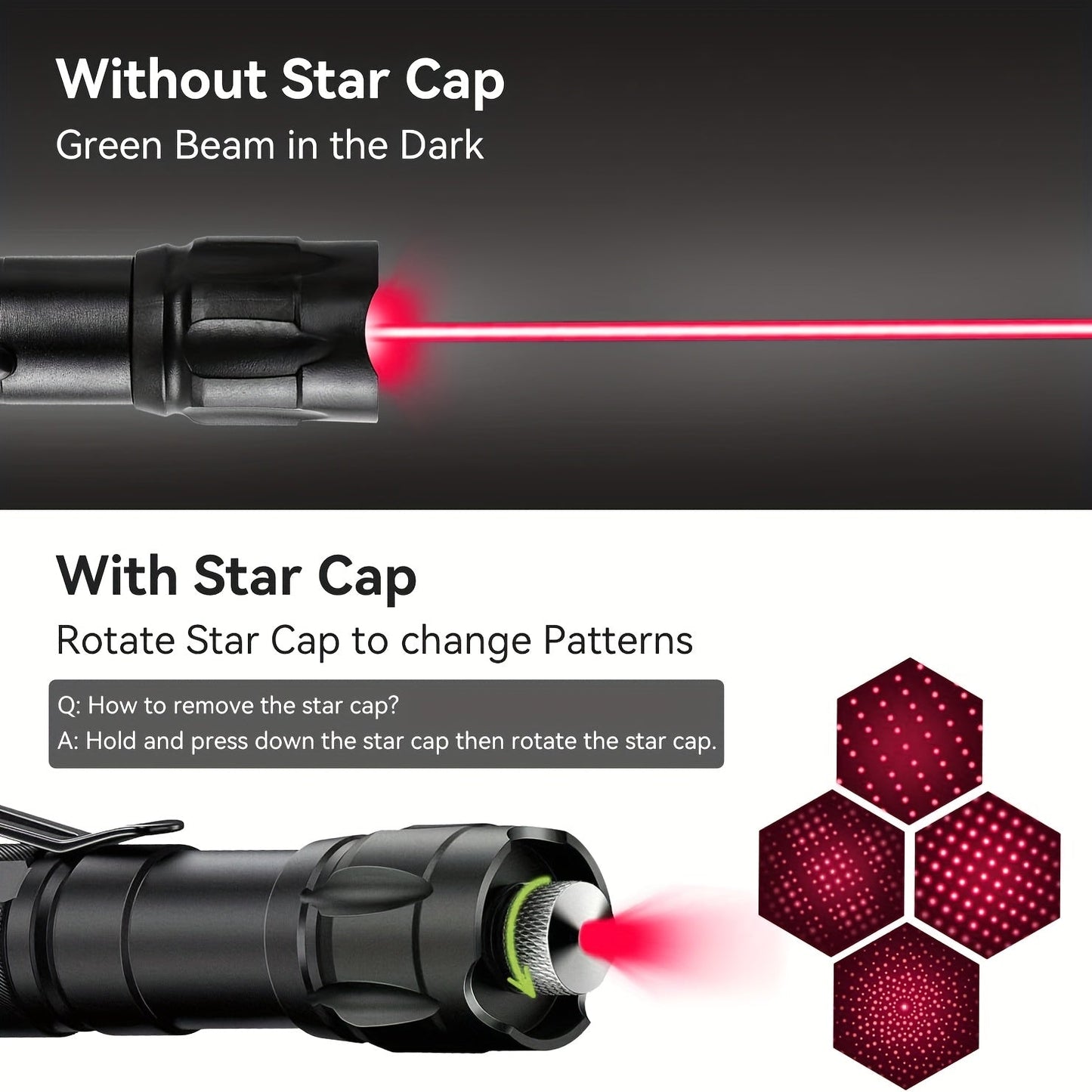 High Power Laser Pointer with Battery and Charger Set Red Green Purple Tactical Laser Flashlight for Indoor Presentations Outdoor Camping Hiking Stargazing Long Range Beam