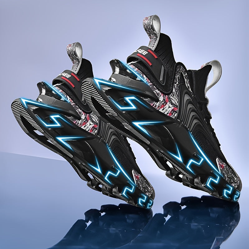Men's Casual Athletic Sneakers - Lightweight Breathable Sport Shoes for Walking, Running and Everyday Wear, Available in 6 Colors, Wide Size Range US 4.5 to 13.5