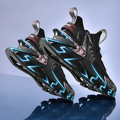Men's Casual Athletic Sneakers - Lightweight Breathable Sport Shoes for Walking, Running and Everyday Wear, Available in 6 Colors, Wide Size Range US 4.5 to 13.5