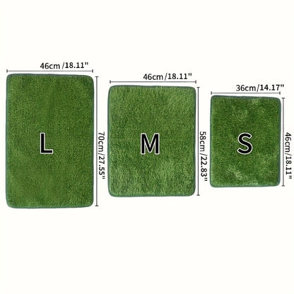 Artificial Grass Dog Pee Pad Washable Reusable Odor Control Indoor Puppy Potty Training Mat 18.11" x 27.56" – Dog Urine Grass Pad