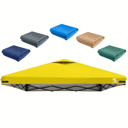 10x10 Pop Up Canopy Replacement Top Cover with Air Vent – Waterproof UV-Resistant Canopy Top for Straight Leg Tents, All-Season Outdoor Sun Shade for Garden, Patio & Camping, 11 Colors (Top Only)