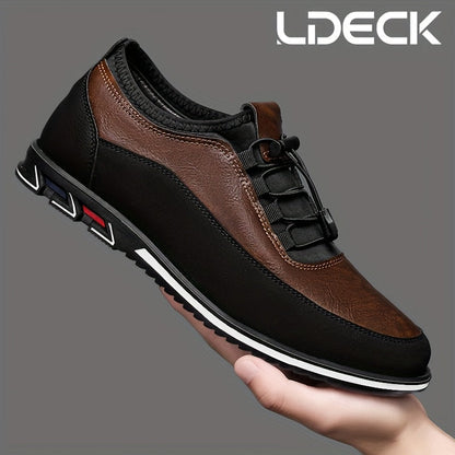 Men's High Top Business Casual Dress Shoes – Lace-Up Formal Oxford Sneakers for Office & Suit, 13 Colors, US Sizes 6.5–13.5