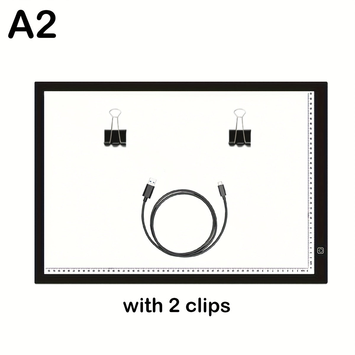 LED Light Pad A2 A3 A4 Adjustable Brightness Dual Light Strip Tracing Board Diamond Painting Sketching Drawing Art Light Box
