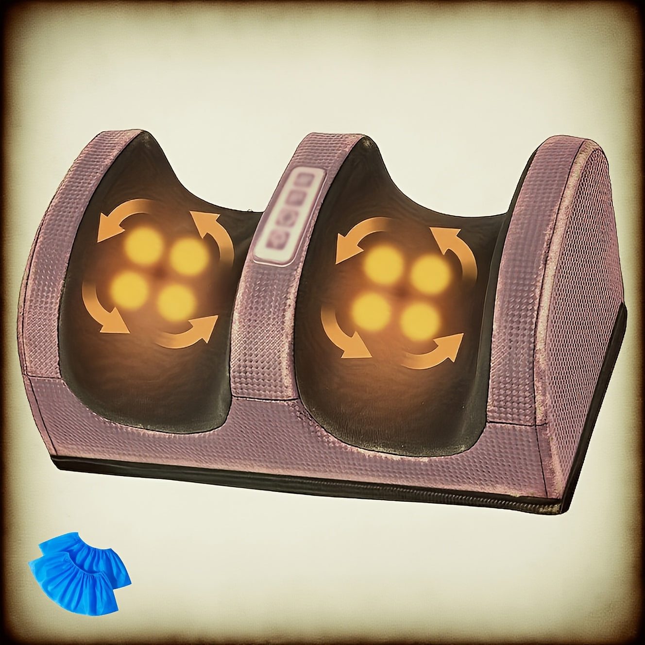 Electric Foot Massager with Heat – Deep Kneading & Compression for Legs, Feet & Arms, Home & Office Use, Multiple Models with Foot Covers