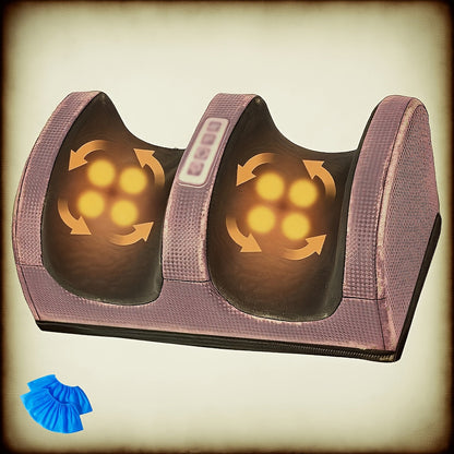 Electric Foot Massager with Heat – Deep Kneading & Compression for Legs, Feet & Arms, Home & Office Use, Multiple Models with Foot Covers