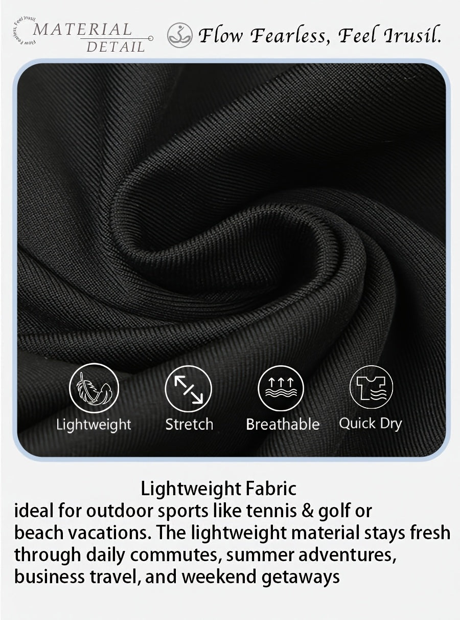 Women's 20-Inch Knee Length Skorts with 5 Pockets – High Waist Athletic Skirt with Built-In Shorts for Tennis, Golf & Pickleball, Long Activewear Skort, Sizes S-XXL, Multiple Colors