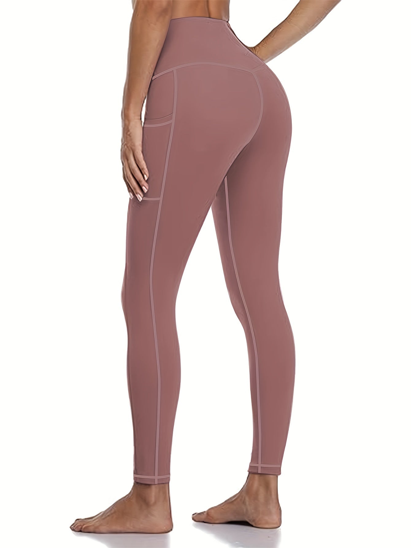 5-Piece Women's Printed Compression Yoga Pants – 7/8 Nine-Point Fitness Running Leggings with Leopard Camo & Solid Patterns, High-Waist Athletic Tracksuit Bottoms for Gym Workout, S-XXL