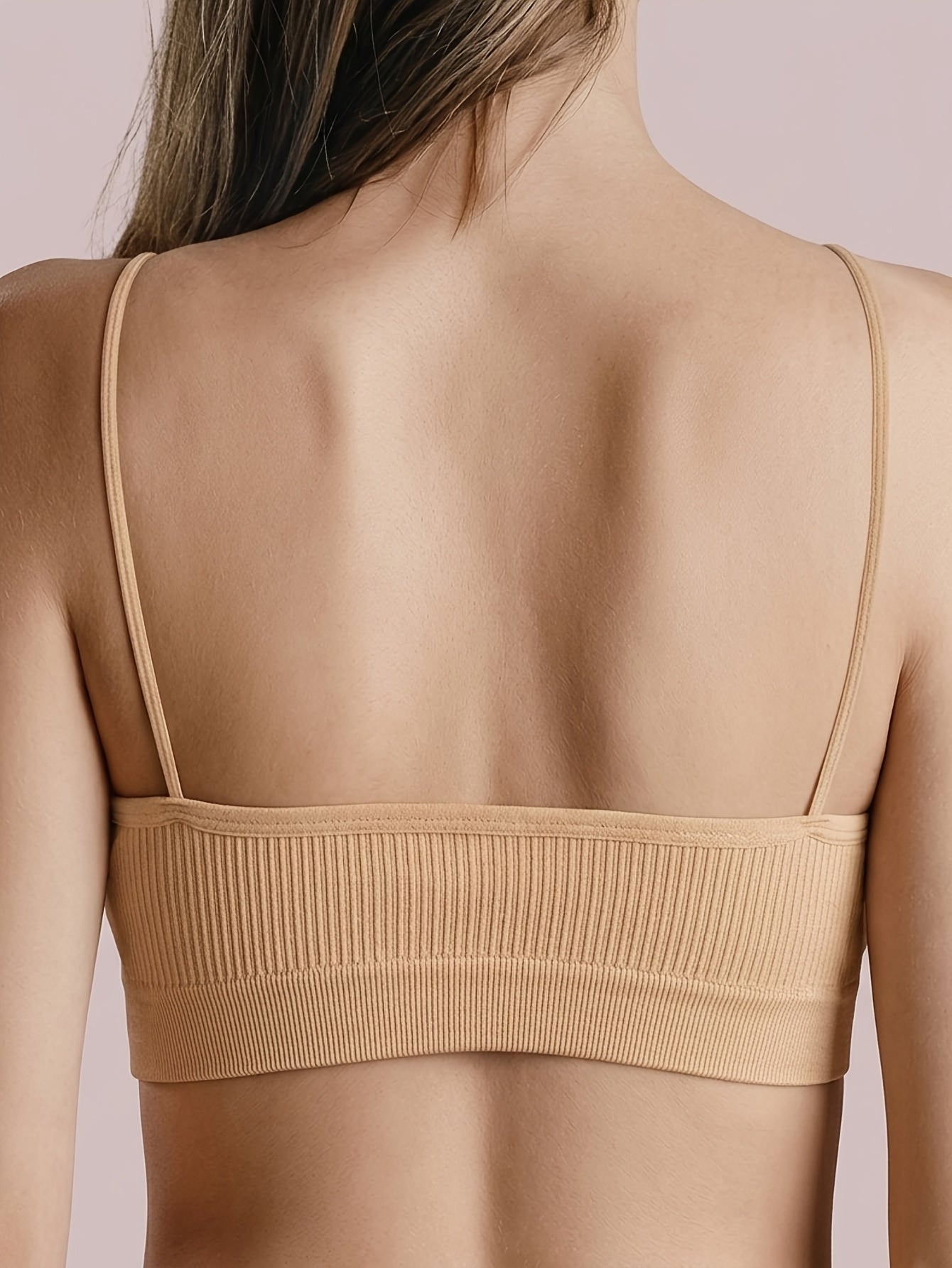 4 Pack Women's Wireless Bralettes with Removable Padding – Soft Breathable Seamless Bra Set for Yoga Lounge Sleep & Everyday Wear, Sizes S-XL in Multiple Colors