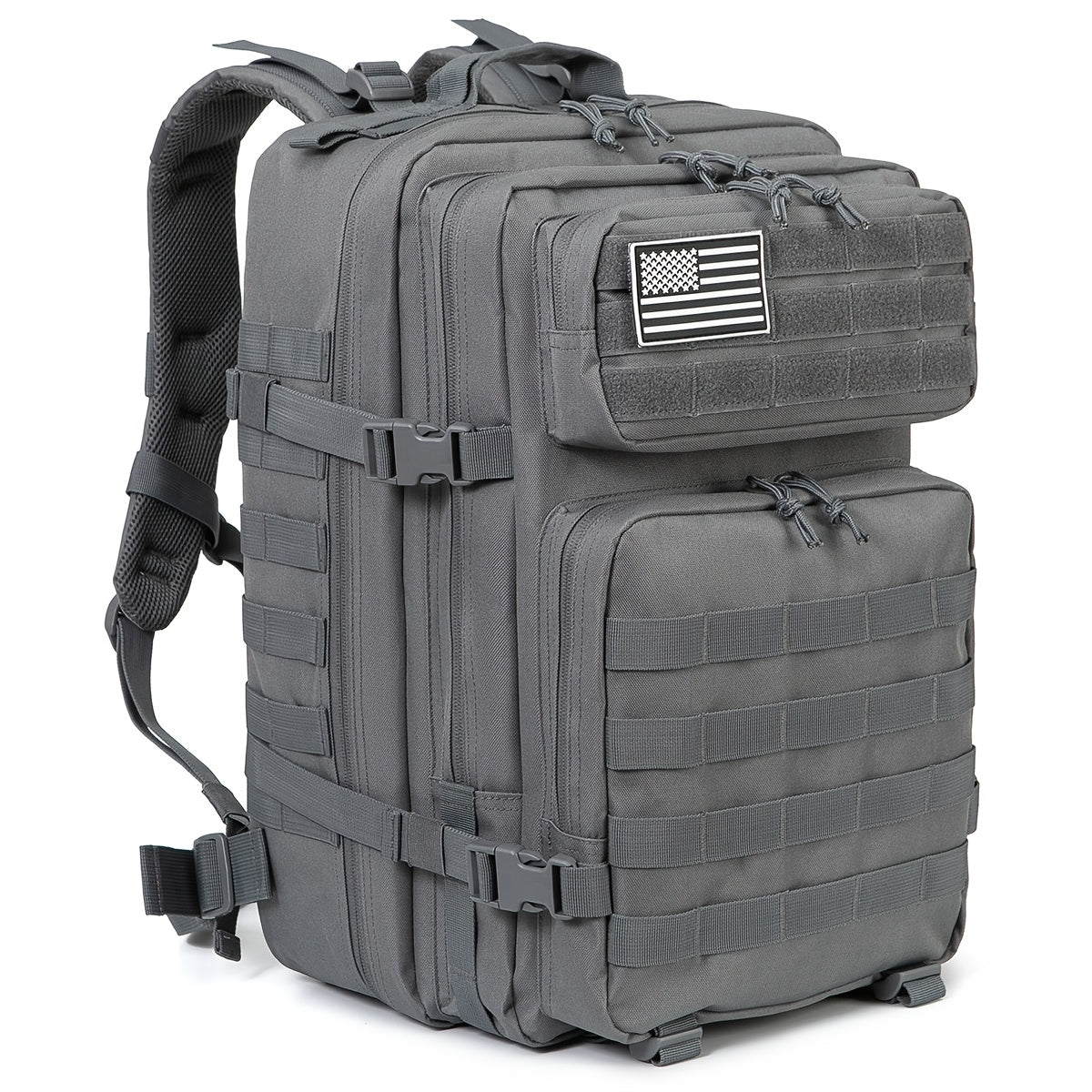45L Tactical Backpack for Men & Women – Large Capacity Hiking Camping Travel Bag, 3-Day Bug Out Bag for Outdoor Fitness & Adventure, 13 Colors Available