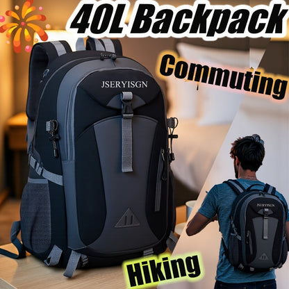 25L Hiking Daypack Backpack – Lightweight Large Capacity Laptop Protection Backpack for Men & Women, Camping, Climbing, Outdoor Sports & Travel, Great Gift for Hikers