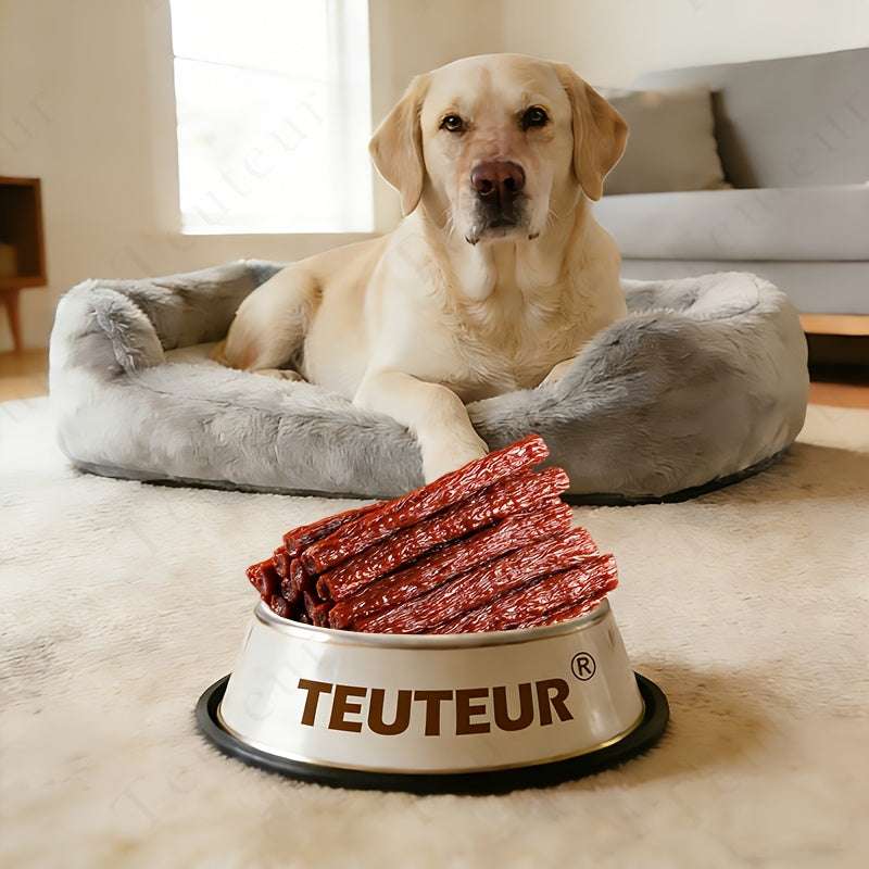 Premium Natural Beef Sticks Dog Treats – High Protein Grain-Free Beef Jerky & Molar Chews for Puppies, Adult Small Medium Large Dogs, Long-Lasting Training Rewards for All Breeds