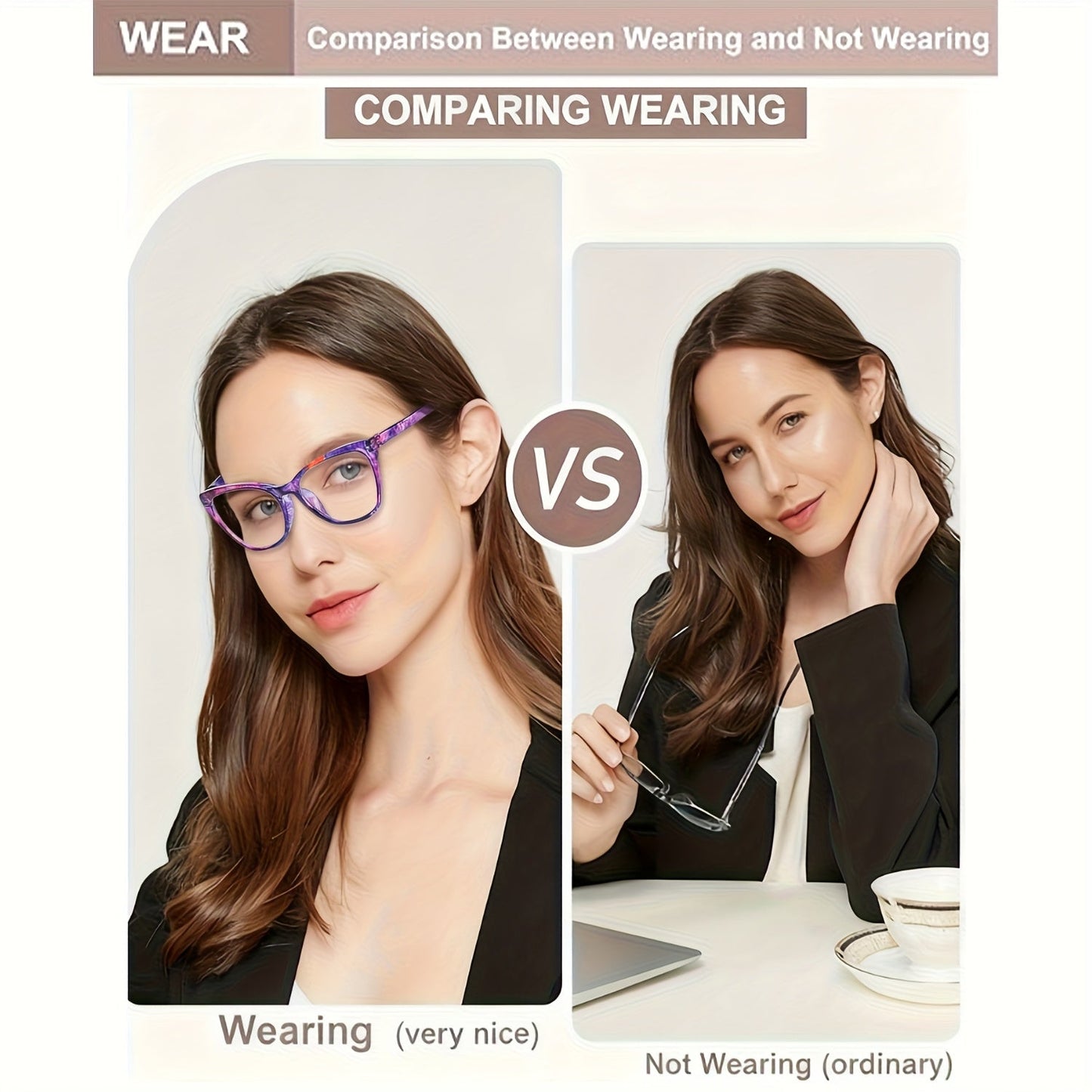 6-Pack Anti-Blue Light Reading Glasses for Men & Women – Spring Hinge, Non-Prescription Farsighted Lenses, Strengths +0.0 to +4.0, Stylish Computer & Phone Readers, Bulk Value Set
