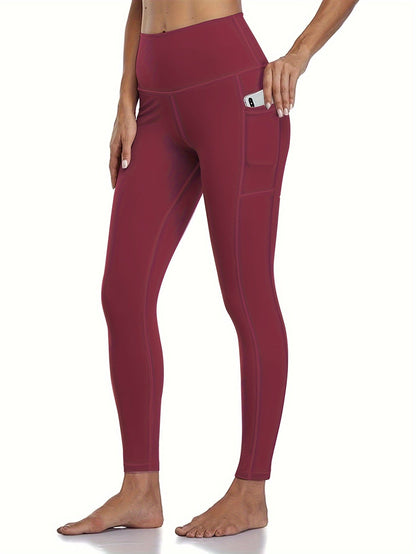 5-Piece Women's Printed Compression Yoga Pants – 7/8 Nine-Point Fitness Running Leggings with Leopard Camo & Solid Patterns, High-Waist Athletic Tracksuit Bottoms for Gym Workout, S-XXL