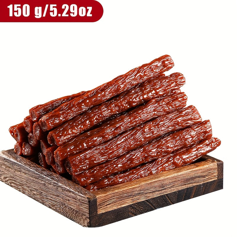 Natural Beef Tendon Dog Chew Sticks 150g Long-Lasting High-Protein Dental Chews Rawhide-Free Dog Treats Healthy Beef Jerky Strips for Puppies Adult Dogs Training