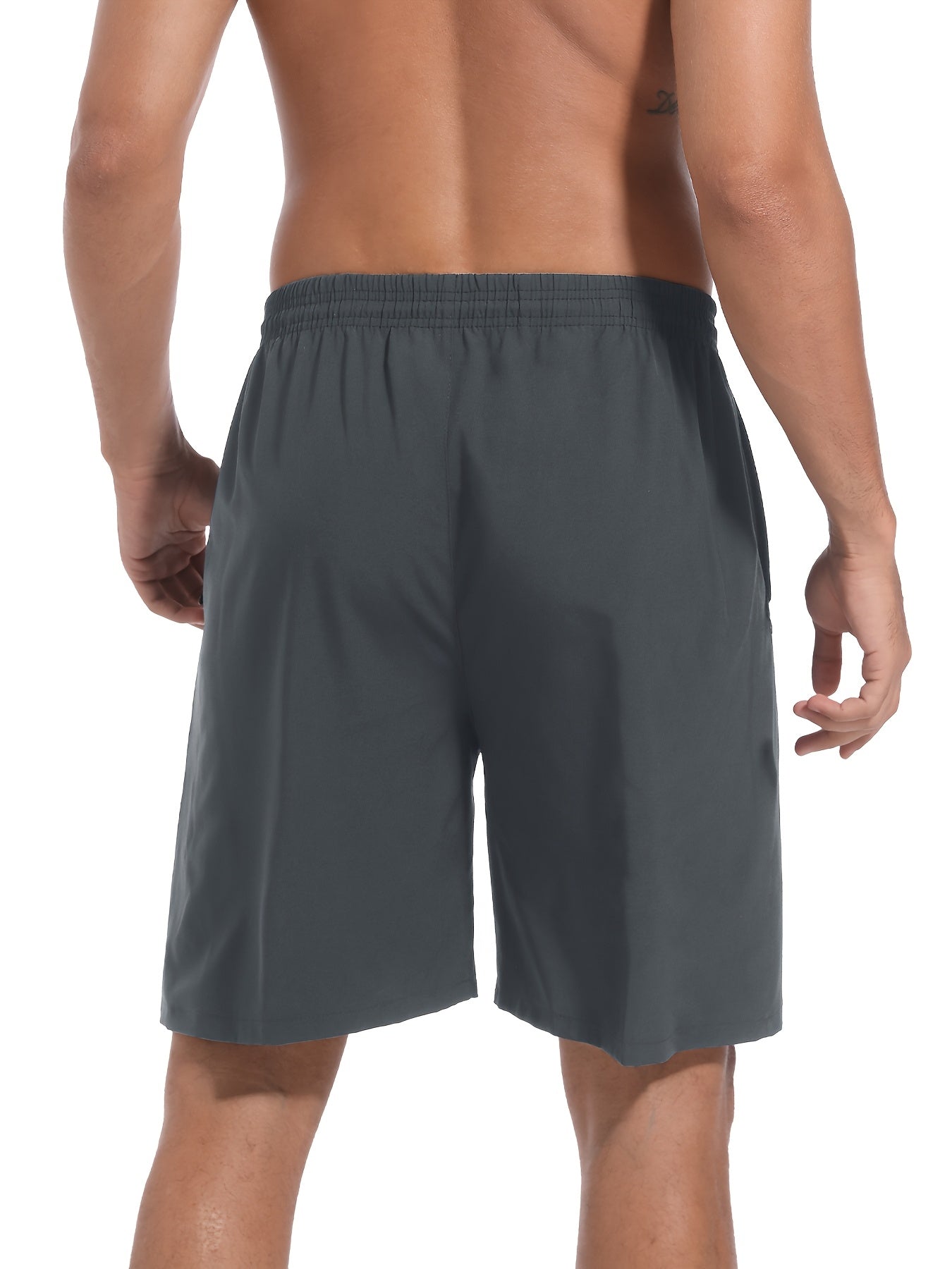 5-Pack Men's Sports Gym Workout Shorts Quick Drying Lightweight Basketball Running Shorts Stretch Waistband Side Zip Pocket Woven Fabric Athletic Shorts for Men