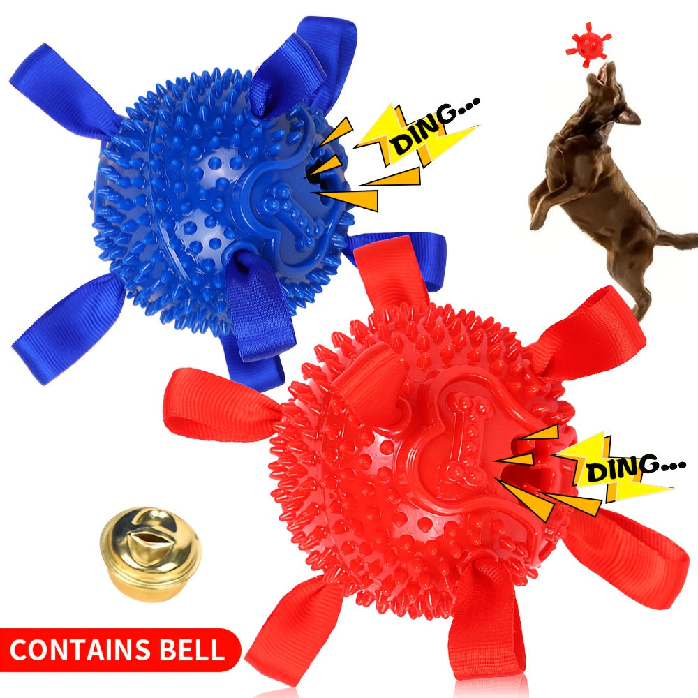 Chew-Resistant Dog Ball Toy for Fetch & Training – Durable Polo Balls for Golden Retrievers, Bulldogs, Shiba Inu, Corgi & Australian Shepherd, Self-Play & Obedience Exercise