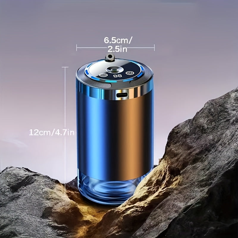 Smart Car Aroma Diffuser with Essential Oils Starry Sky Projection Humidifier Ambient Light Car Air Freshener Ocean Osmanthus Cologne Scent 1.69oz Bottle for Car Interior