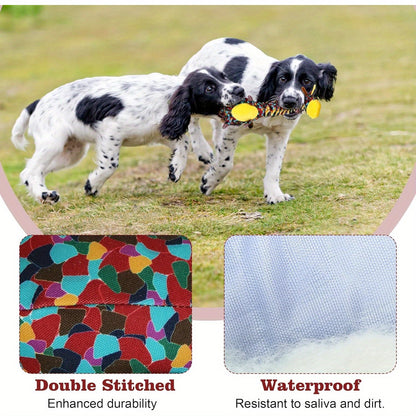 Indestructible Dog Chew Toy for Aggressive Chewers – Ultra-Strong Plush & Crinkle Paper Durable Dog Toy for Large Breeds, Interactive Squeaky Chew Toy for Powerful Dogs
