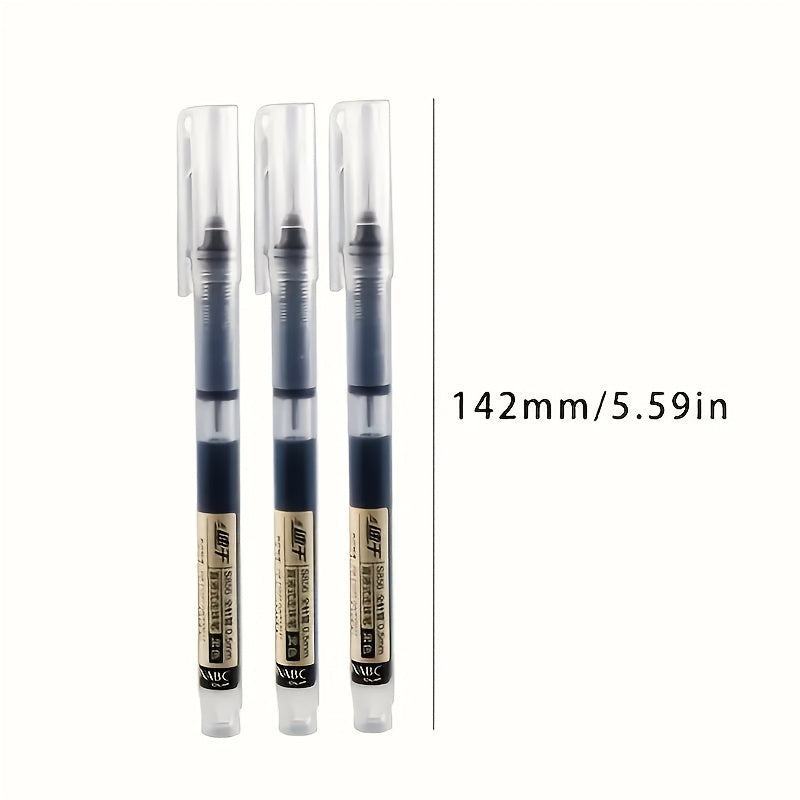 Gel Pens 30 Pack Quick-Dry 0.5mm Fine Tip – Black, Blue & Red Smooth Writing Ink, Safety Cap, Durable Plastic, Perfect for Students, Exams, Homework, Office & Everyday Use