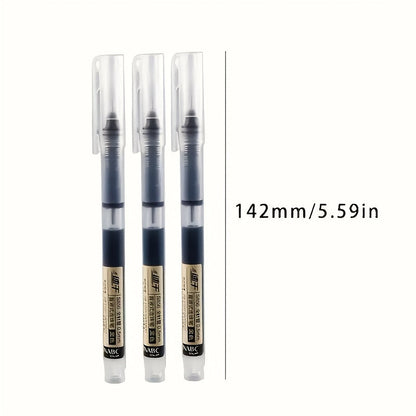 Gel Pens 30 Pack Quick-Dry 0.5mm Fine Tip – Black, Blue & Red Smooth Writing Ink, Safety Cap, Durable Plastic, Perfect for Students, Exams, Homework, Office & Everyday Use