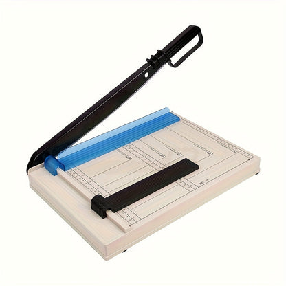 12 Inch Heavy-Duty Guillotine Paper Cutter Trimmer with Safety Guard Corner Rounder Precise Grid for Photos Cardstock Scrapbook Office Documents Craft Cutting Tool
