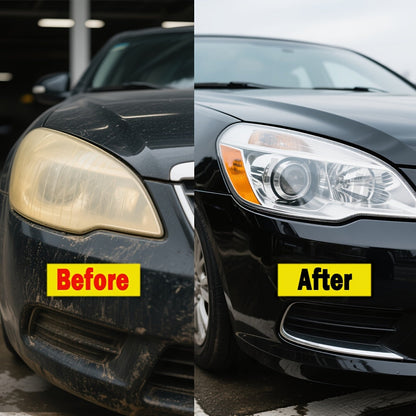 Car Headlight Restoration Fluid 100ml – Crystal Plating Coating Agent for Oxidation, Yellowing, Scratches & Blurring – Headlight Refurbishment & Enhancement Solution – Velora