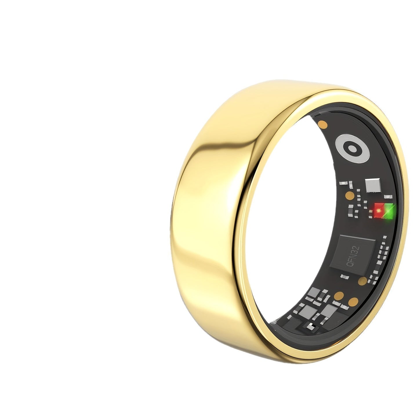 Smart Ring Real-Time Health Monitoring Steps Distance Sleep Tracking Exercise Fitness with Charging Case Long Battery Life Black Silver Gold Sizes 7-13 Tech Fashion Gift