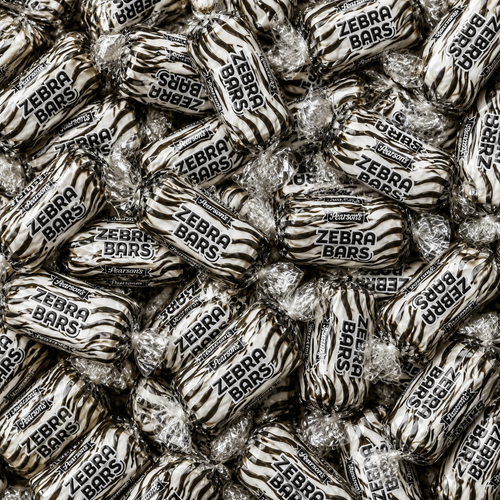 Zebra Bars Crispy Peanut Butter Candy Bars – Crunchy Handmade Peanut Butter Snack Bars, Rich Nutty Flavor, Perfect for Snacking, Gifting, Office Treats & Candy Lovers