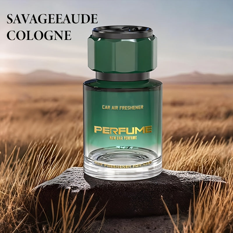 Men's Car Air Freshener Cologne Ocean Scent – Long Lasting Classic Cologne Perfume for Car Interior, Bedroom, Bathroom & Home, Luxury Auto Fragrance, Perfect Holiday & Party Gift for Men