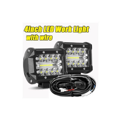 20 Inch 180W LED Light Bar Offroad Single Row – Ultra Slim 12V/24V Work Lamp for Truck, ATV, SUV, Tractor, Jeep & Boat – 6000K White, 50000Hr Lifespan – Velora