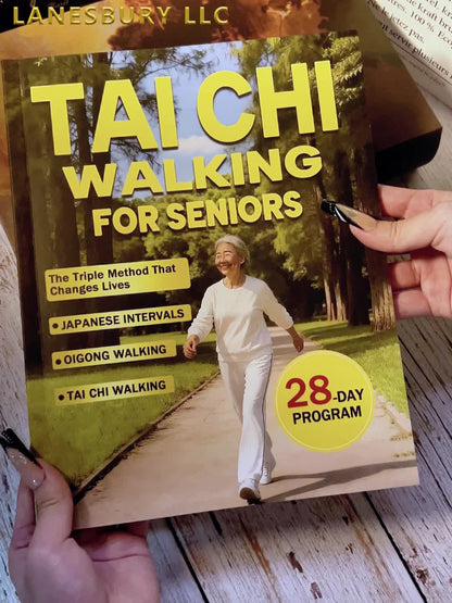 Tai Chi Walking for Seniors - Effortless Weight Loss & Gentle Care with the 28-Day Triple Method, Japanese Intervals & Qigong Walking, Low-Impact Fitness Guide for Older Adults