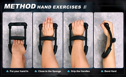 Forearm Wrist Strengthener Exerciser with Adjustable Tension – Hand Grip Strength Trainer for Men & Women, Arm Developer Home Gym Workout Equipment for Beginners & Pros, 1 or 2 Pack