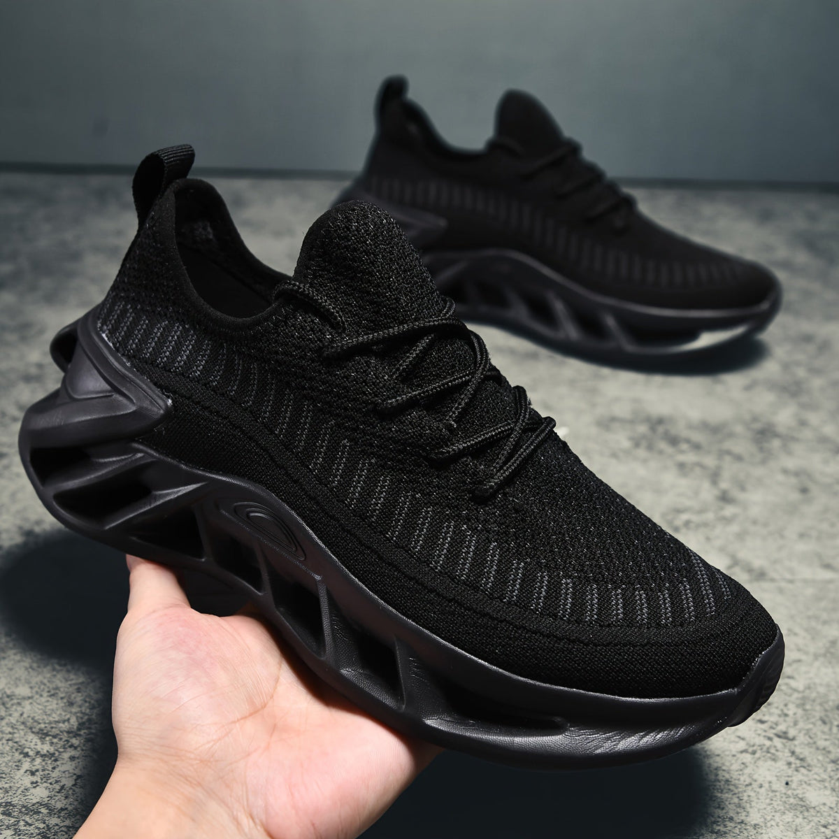 Women's Casual Walking Sneakers Thick EVA Sole Outdoor Sports Shoes Lace-Up Breathable Athletic Footwear for Running Hiking Daily Wear US 6-12.5